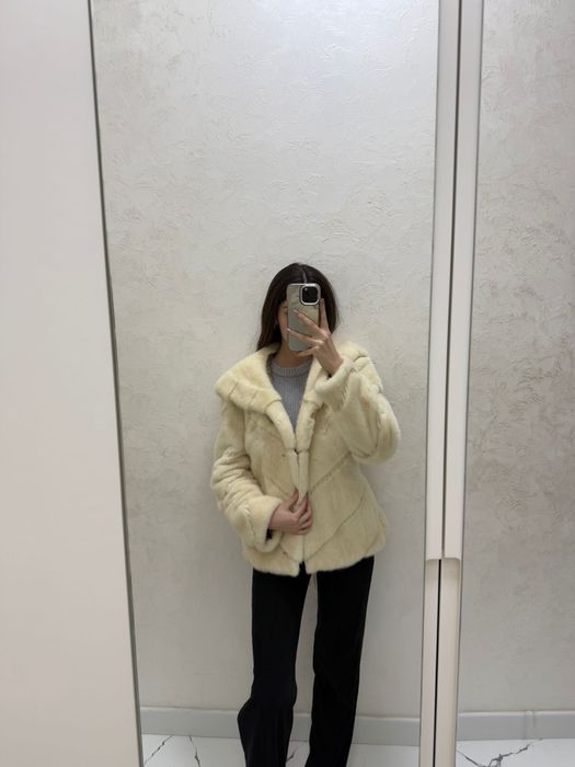 Норковая шуба  автоледи