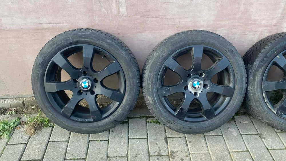 jante aluminiu si table bmw seria 1  3 etc 5x120 iarna 195 55 16