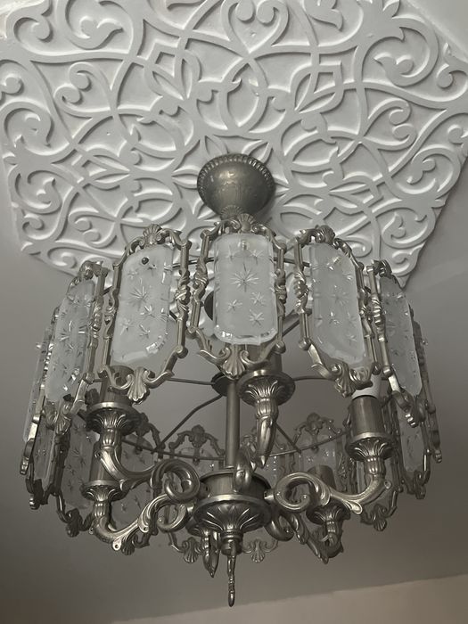 Карусель люстра 6 лампочек