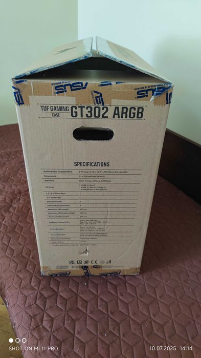 Unboxing the ASUS TUF Gaming GT302 ARGB ATX Mid-Tower Case Four 140