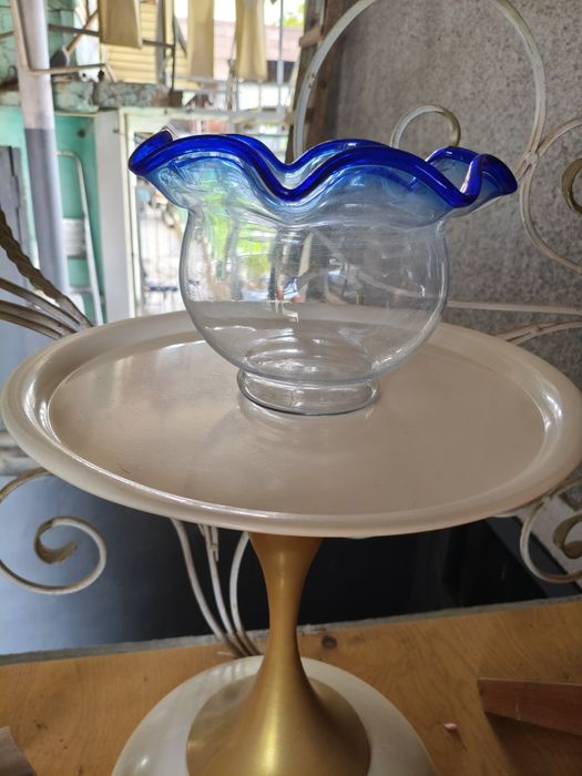 Вазочка стеклянная