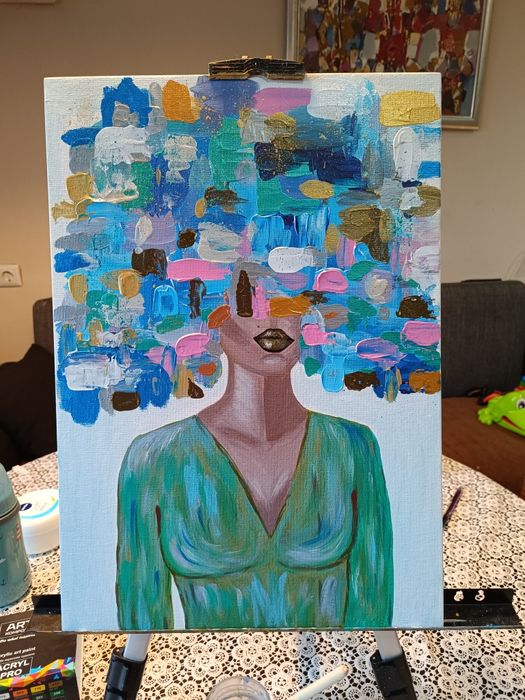 Картини от акрил и маслени бои