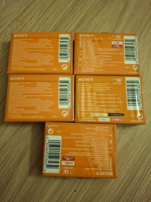 Casete video Sony mini dv