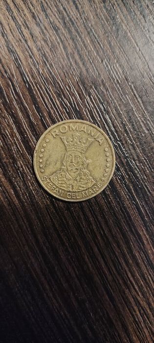 Moneda cu Ștefan cel Mare de 20 de lei anul 1993