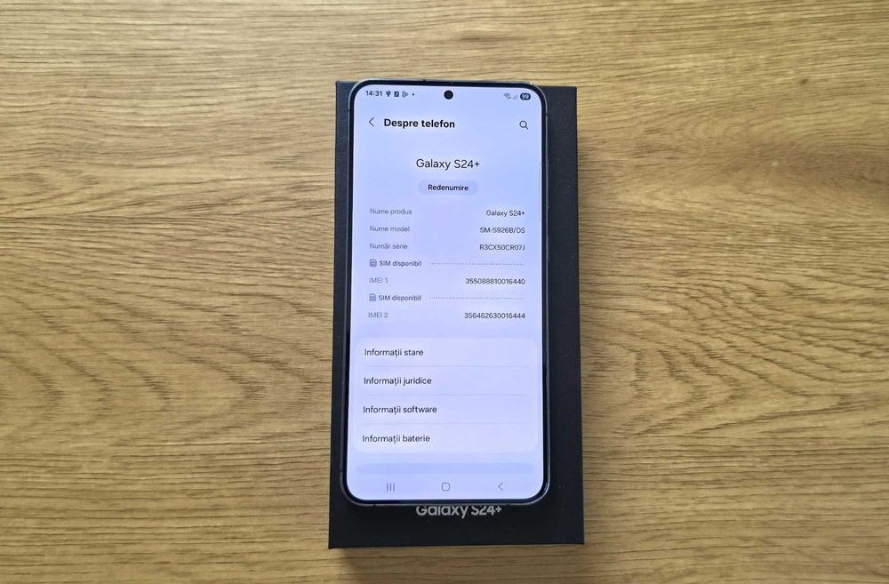 Samsung Galaxy S24 Plus 256GB | 12 GB RAM | Titanium Gray