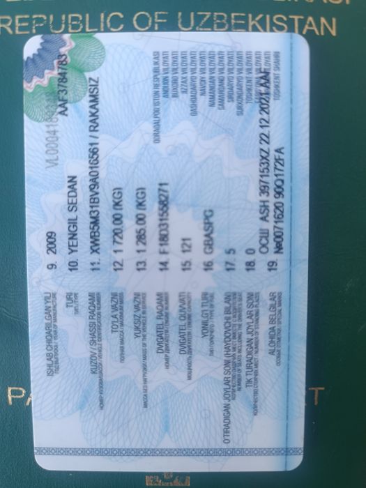 Лосеттии сотилади холати урта