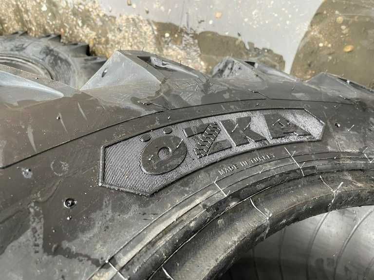 16.9-30 Anvelope noi de tractor cu 14Pliuri Cauciucuri OZKA de spate