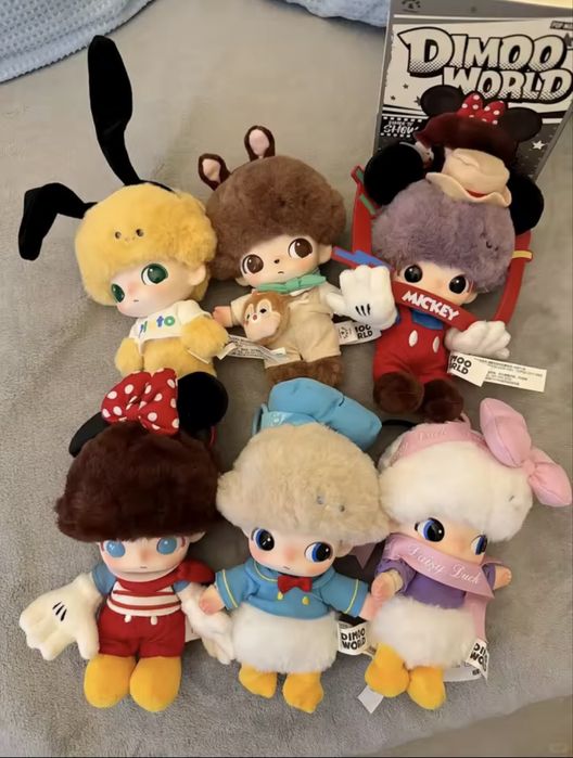 Мики Маус Лабубу винилови фигури/Mickey mause vinil plush