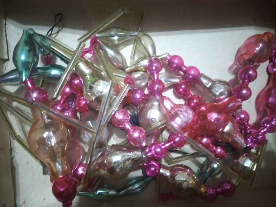 Елочные игрушки СССР