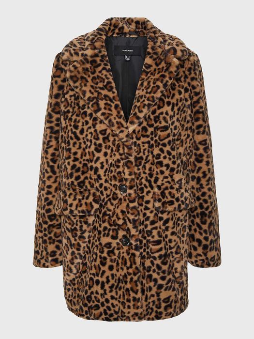 Дамско зимно яке с животинска щампа Rome Vero Moda, XL