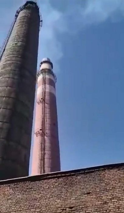 Покраска фасада крыши