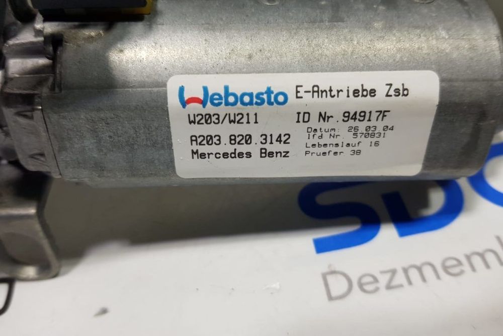 Trapa 2037800229 / 0390200011 Mercedes C Class