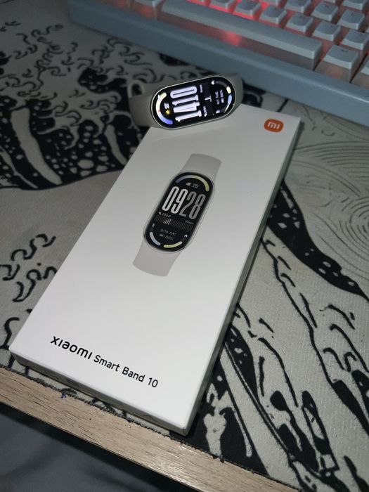 Xiaomi mi band 10 silver