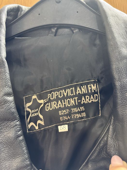Geaca de barbati din piele naturala