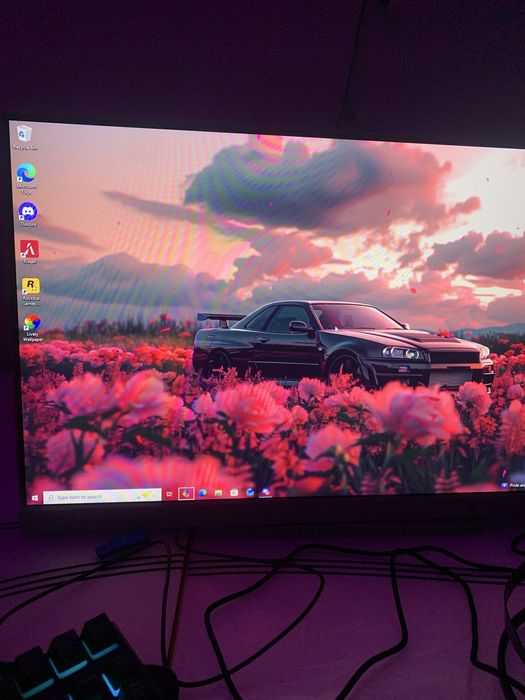 Setup gaming vand sau schimb cu trotinetă electrică.