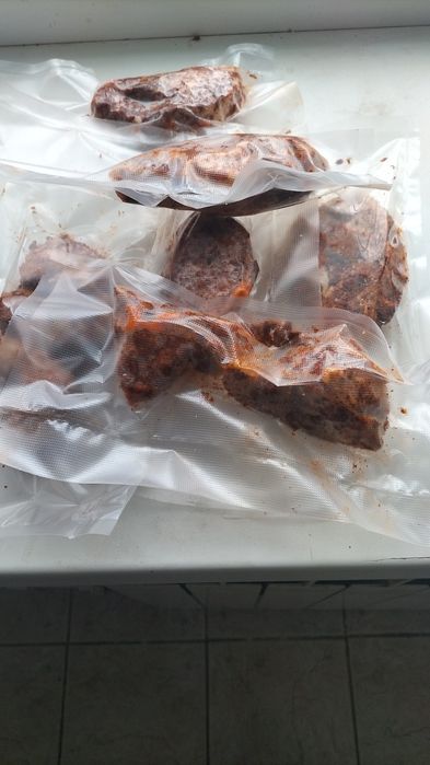 Курдюк соленый со специями