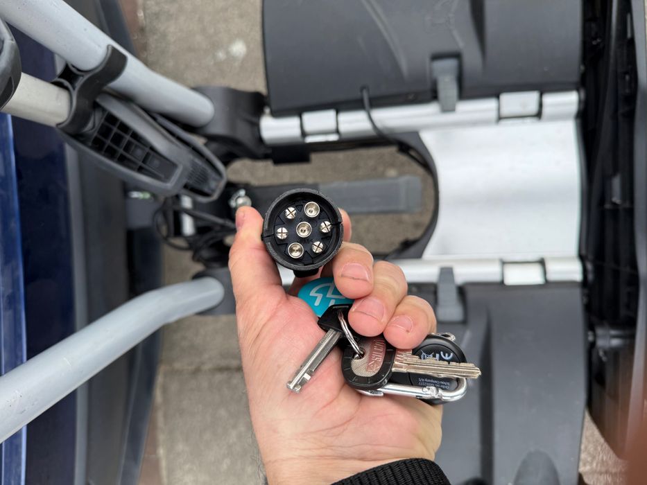 Багажник за два велосипеда Thule Easy Fold 3 за теглич