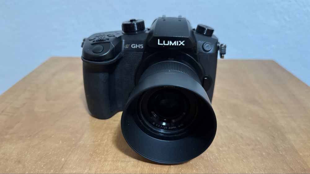 Vind gh5 si ob.25 mm 1,7  lumix