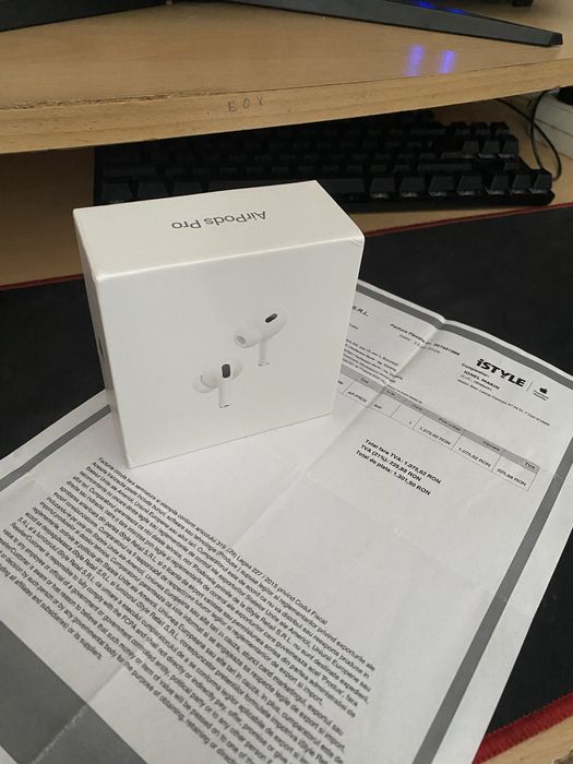 Casti Apple AirPods Pro (2nd Generation) - NOI / SIGILATE