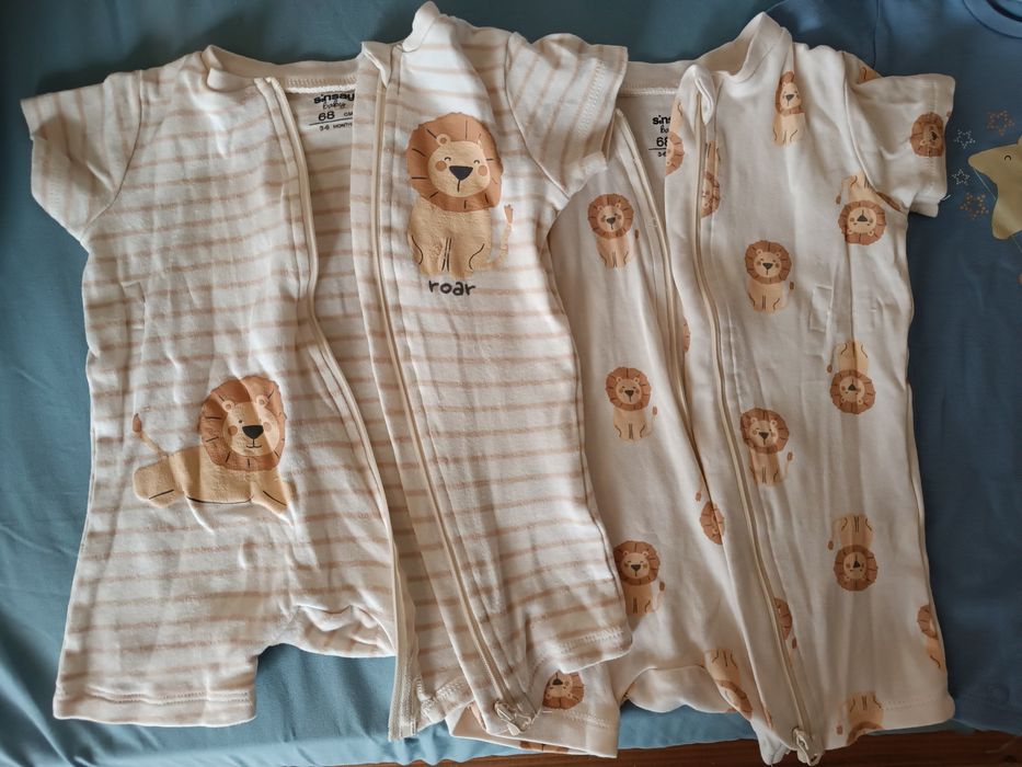 Лот бебешки дрешки за момче, размер 68 (3-6м.)
