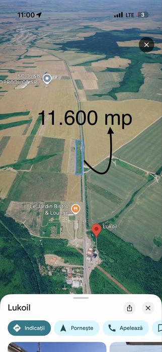 Teren 11.600 mp in Oravita