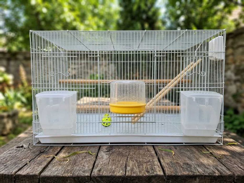 OFERTĂ: Voliere/Colivii 80cm ECHIPATE COMPLET – Pachet „La Cheie” pentru păsările tale!