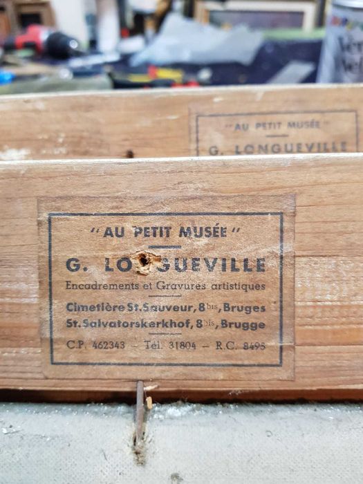 Tablou vechi,pictura in ulei!