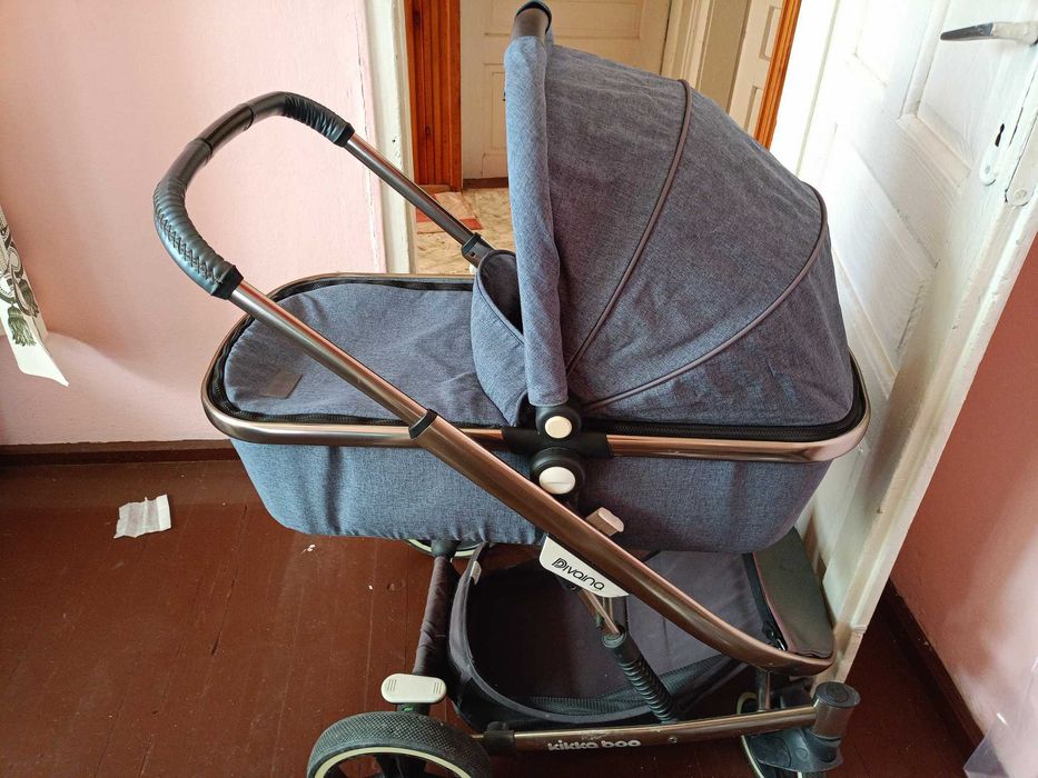 Продава се бебешка количка 3в1 на kikaboo