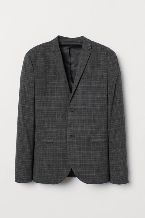 Официално сиво мъжко сако H&M