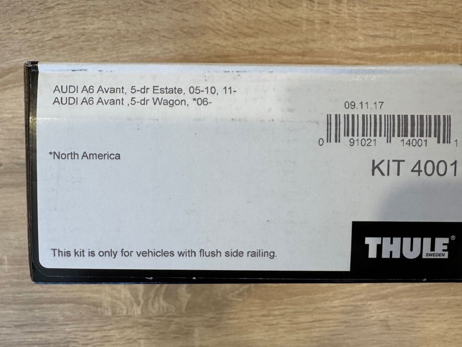 THULE kit 4001 Audi A6 Avant