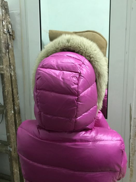 Богата естествена яка от лисица