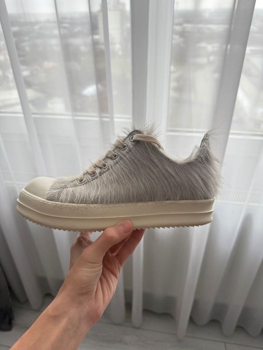 Rick Owens Low Grey Fur