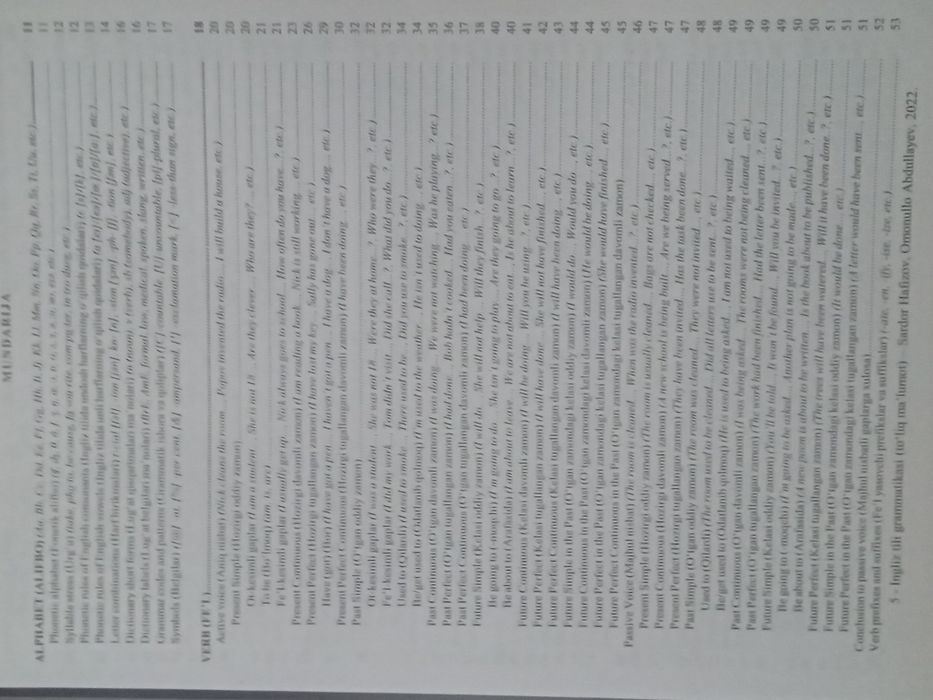 İngiliz tili Grammatikasi