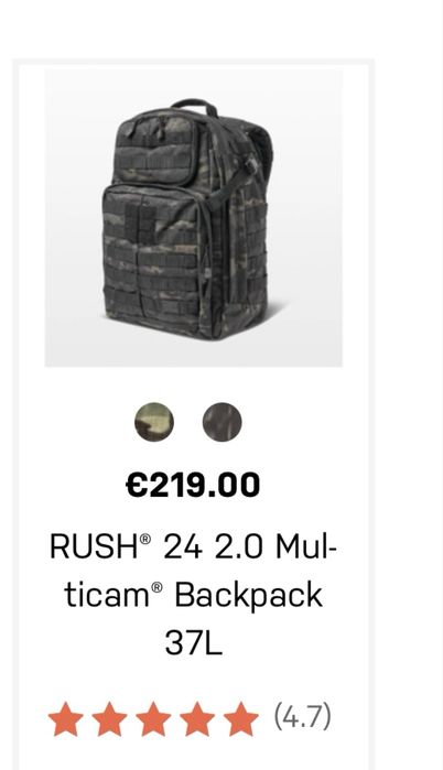 Rucsac tactic 5.11, RUSH® 24 2.0 BACKPACK 37L