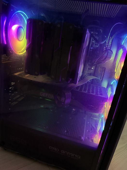 Pc gaming ryzen 7 7800x3d placa video 3070
