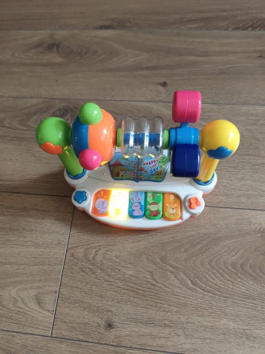 Pian pentru bebelusi cu lumini si sunete, Multicolor