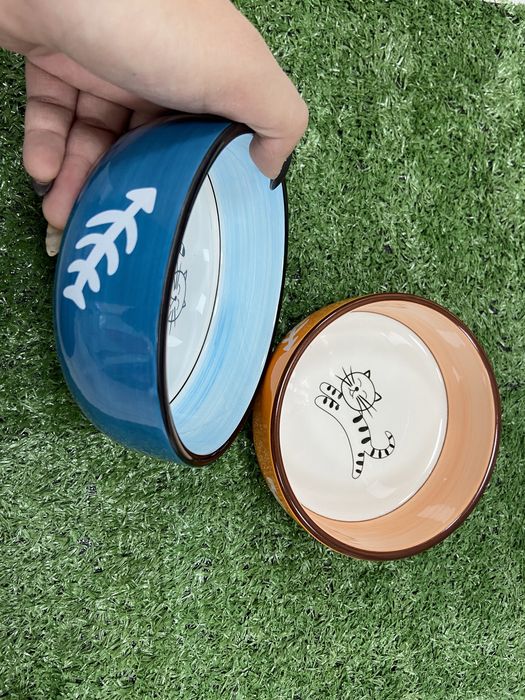 Керамические миски для кошек