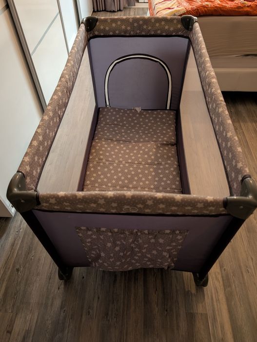 Детска кошара с два матрака  / детско легло Bebino на две нива