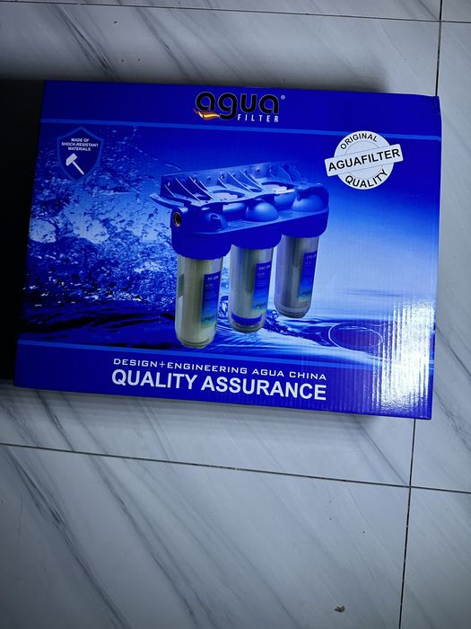 Проточный фильтр 3 ступенчатый.