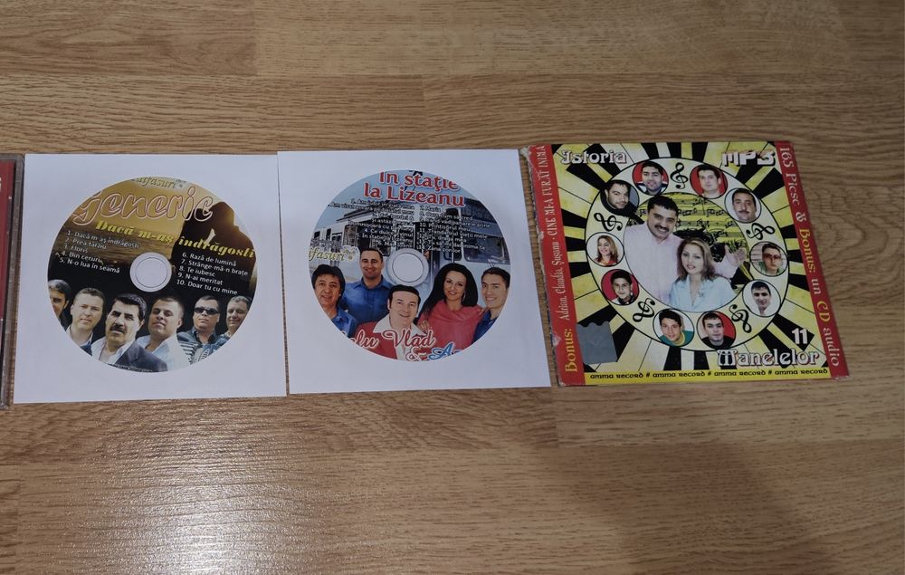 Lot 4 cd-uri Azur, Generic  si manele