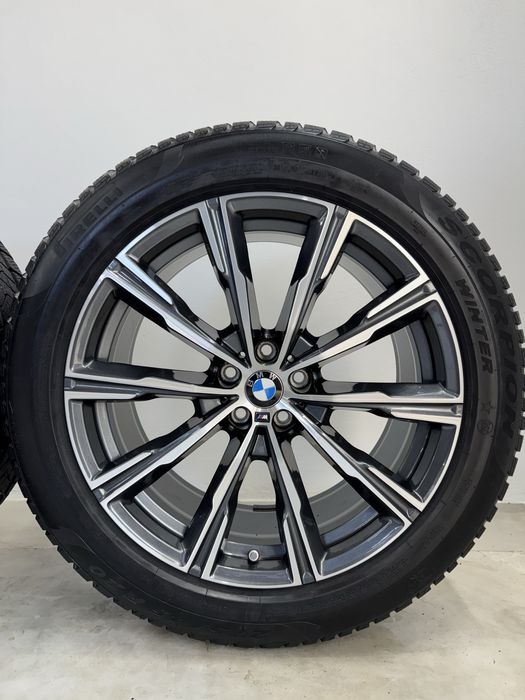 Jante Bmw X5 X6 R20 G05 G06 Originale M740 Pirelli de iarna 2025 95%