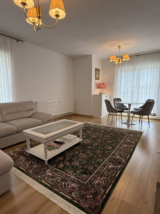 Casa moderna 4 camere cu finisaje superioare, complet mobilata si utilata, terasa generoasa – Green Residence Ulmi