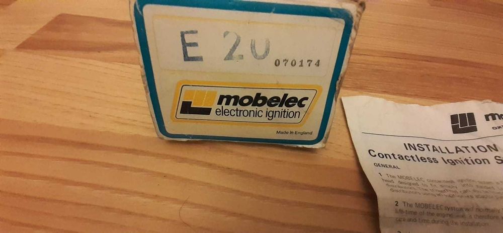 Aprindere electronica Mobelec anii 70 motoare pe benzina cu carburator
