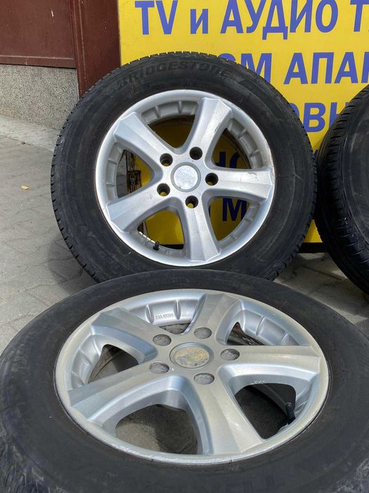 Джанти MAM 5x120 ET 37 с летни гуми Bridgestone 195/65/15