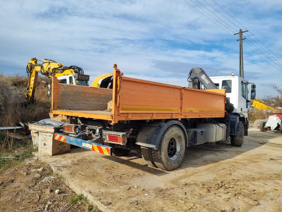 Iveco Magirus Eurotech cu macara hidraulica Markel tip 1253K2
