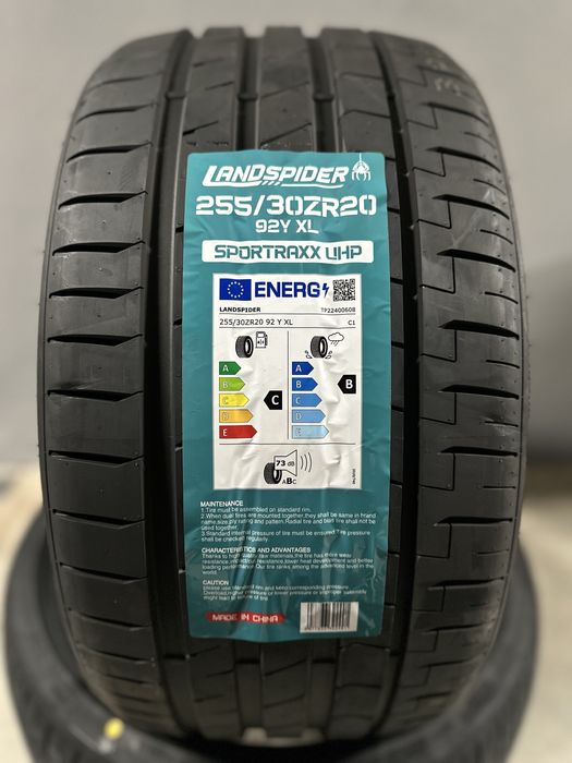 Нови летни гуми LANDSPIDER UHP 255/30R20 92Y XL НОВ DOT БОРД 2553020