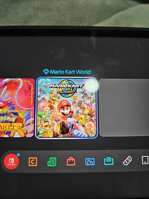 Nintendo Switch 2 комплект (4 игри, контролер, калъф Nacon, силиконов кейс)