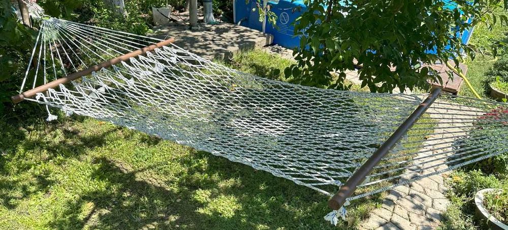 Ръчно изработен хамак без възли