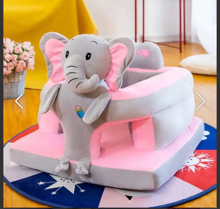 Бебешко столче пуф против падане Ново