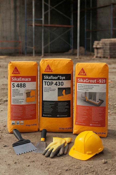 Sika Emaco 488 (Сика Эмако 488) ремонт бетона